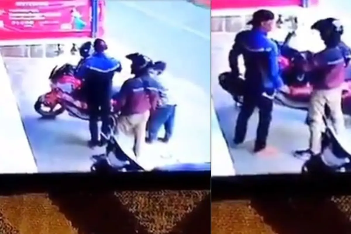 Viral Aksi Maling Curi Helm di Depan Pemiliknya, Banjir Komentar Netizen