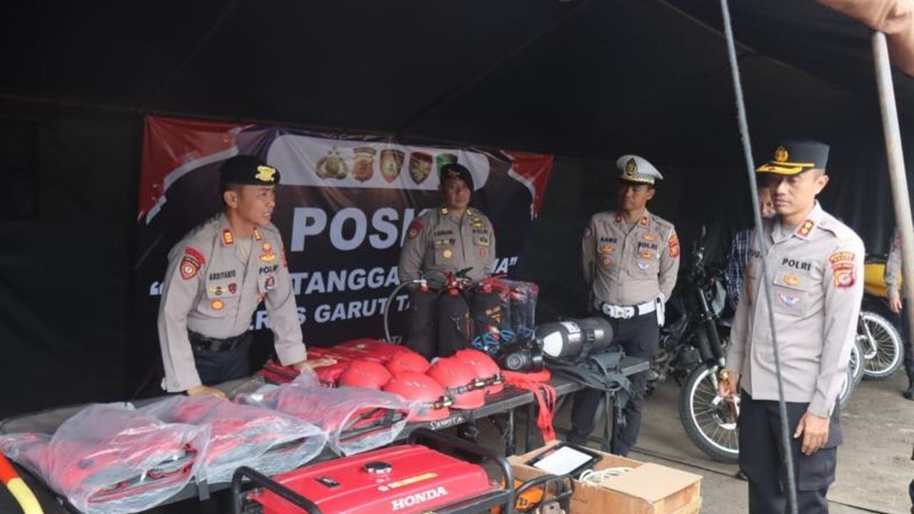 Polres Garut Tingkatkan Kesiapan Bencana Hidrometeorologi Jelang Libur Akhir Tahun