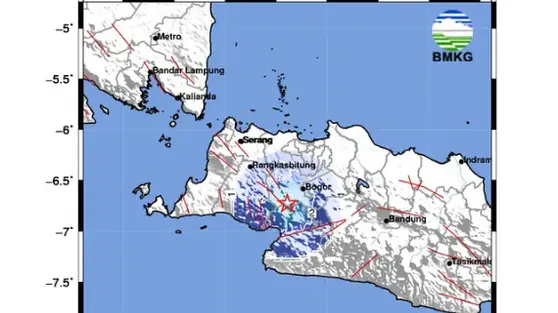 BMKG Ungkap Penyebab Gempa Beruntun Guncang Sukabumi dan Bogor