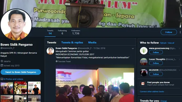 Facebook Bowo Sidik Pangarso