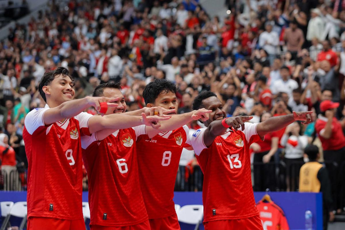 FOTO: Timnas Futsal Indonesia ke Final Piala Asia Futsal 2026