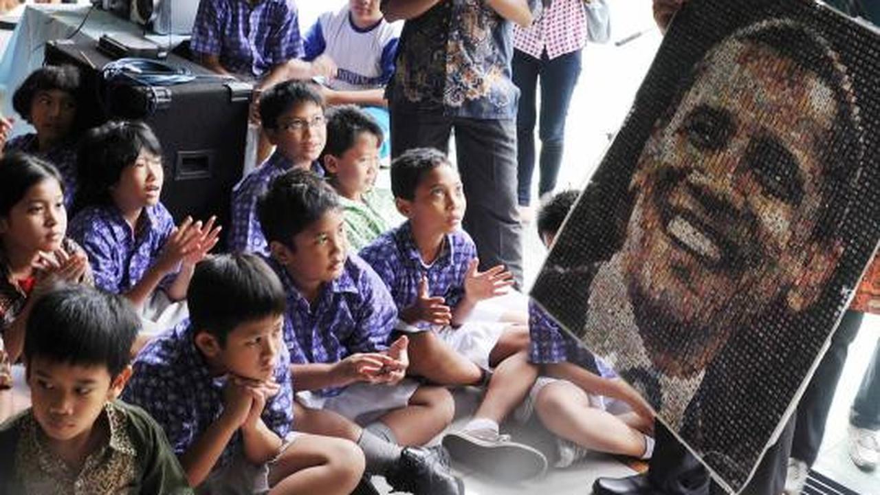 SD Besuki gelar nonton bareng Pemilu AS
