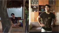 Potret rumah Cakra Khan yang bernuansa seni. (Sumber: YouTube/
CakraKhan Channel)