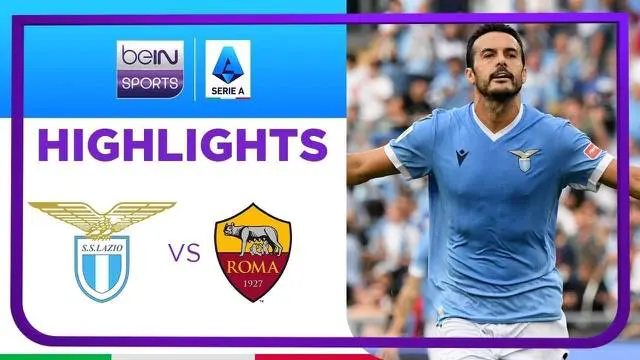 Berita video highlights kemenangan Lazio atas AS Roma 3-2 pada pekan keenam Liga Italia (Serie A) 2021/2022, di mana mantan pemain I Giallorossi, Pedro Rodriguez, menyumbang satu gol, Minggu (26/9/2021) malam hari WIB.