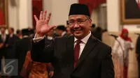 Eko Putro Sandjojo resmi ditunjuk Presiden Jokowi menjadi Menteri Desa Pembangunan Daerah Tertinggal dan Transmigrasi (Mendes PDTT) menggantikan, Marwan Jafar. (Liputan6.com/Faizal Fanani)