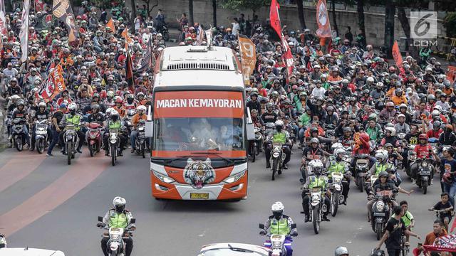 Konvoi Persija Juara Piala Presiden