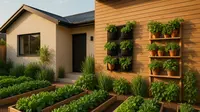 Cara Membuat Kebun Sayur di Pekarangan Rumah dengan Biaya Minim