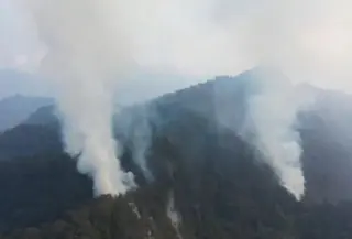 Sebanyak 27 personel gabungan dikerahkan untuk memadamkan kebakaran hutan dan lahan (karhutla) di kawasan Gunung Arjuno-Ringgit, Jawa Timur.