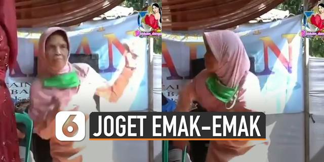 VIDEO: Lincah, Emak-Emak Joget Dangdut Dikombinasikan dengan Pencak Silat