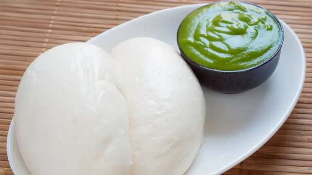 roti kukus srikaya pandan