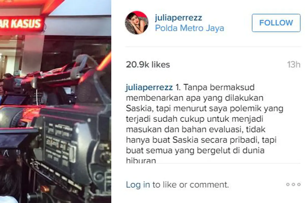 Julia Perez, Ayu Ting Ting, Denny Cagur, dan Minola Sebayang