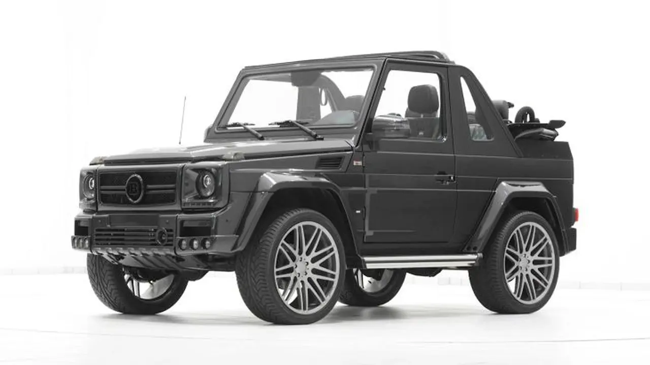 Tampang Perkasa G Class Beratap Terbuka