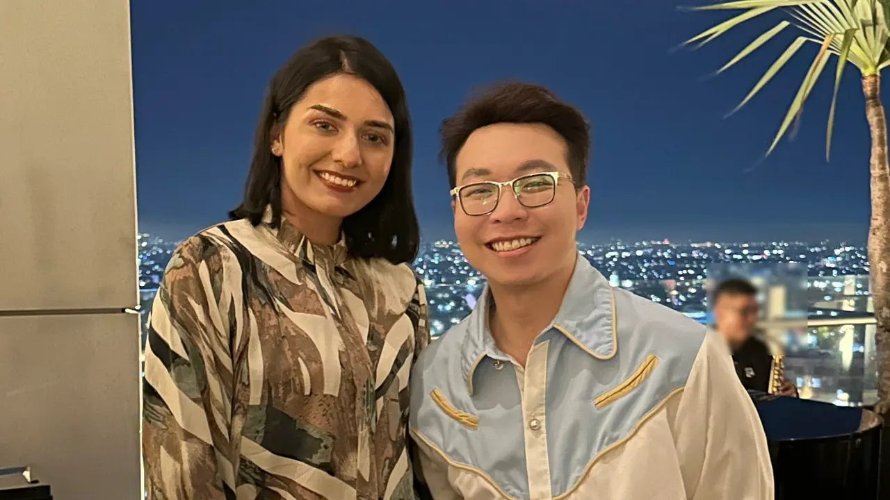 dr Sherren Dhillon bersama dr Richard Lee