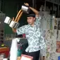 Simak kecanggihan skill tukang teh tarik berikut ini! Keren parah!