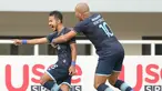 Gol tunggal Gian Zola mengantarkan Persela Lamongan memetik poin penuh atas Persiraja Banda Aceh dalam laga pekan ke-5 BRI Liga 2021/2022 di Stadion pakansari, Bogor, Selasa (28/9/2021). Persela sementara menempati posisi 9 sedangkan Persiraja di posisi juru kunci. (Bola.com/ M Iqbal Ichsan)