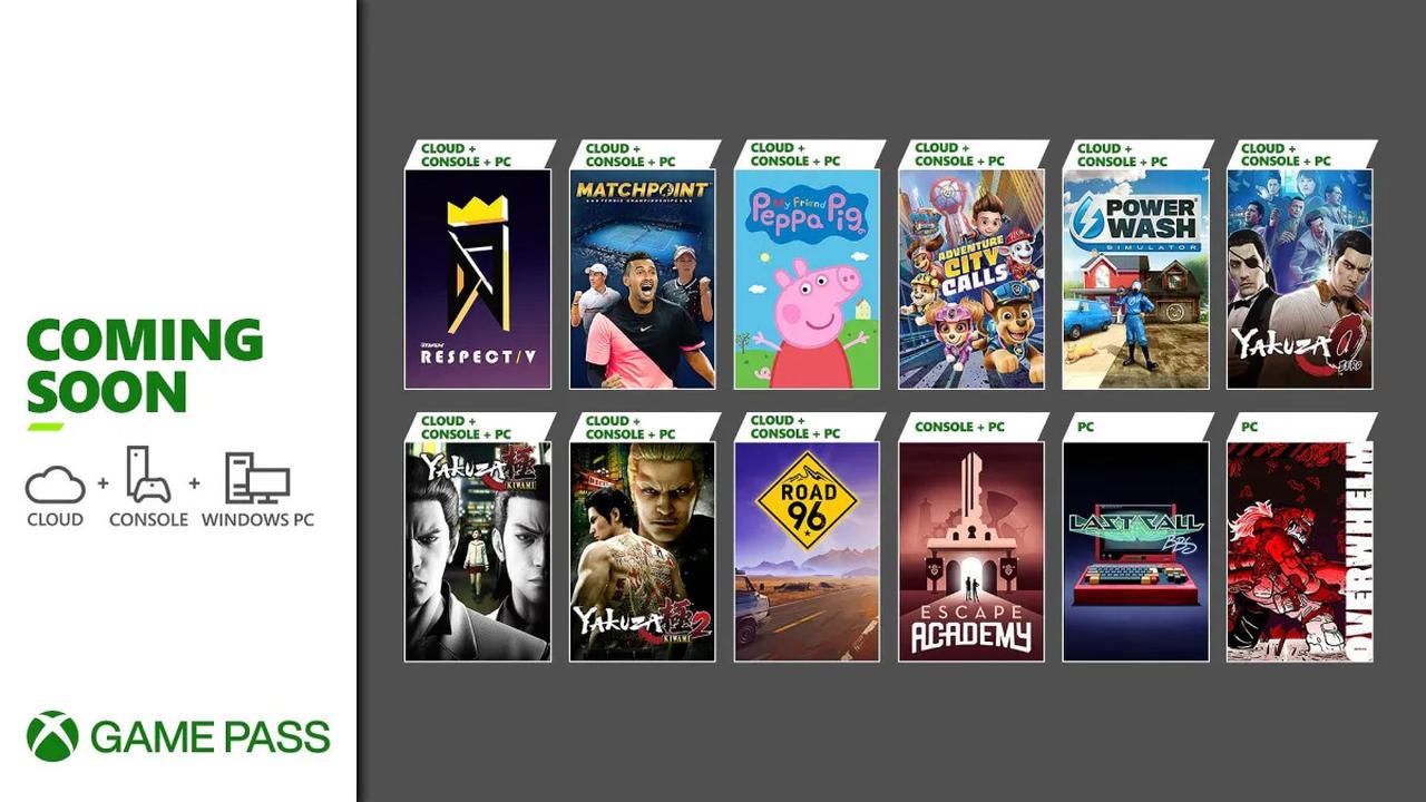 Xbox Game Pass Juli 2022