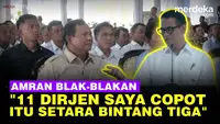 [FULL] Emosi! Amran Blak-blakan Depan Prabowo: 11 Dirjen Saya Copot Satu Hari, itu Setara Bintang 3