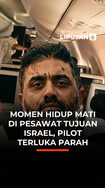 Momen Hidup Mati di Pesawat Tujuan Israel, Pilot Terluka Parah
