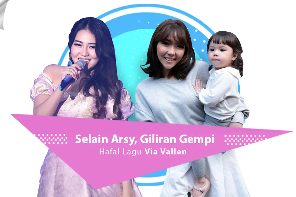 [Bintang] Selain Arsy, Giliran Gempi Hafal Lagu Via Vallen