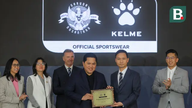 Foto: PSSI Jalin Kerja Sama dengan Kelme Sebagai Aparel Baru Timnas Indonesia