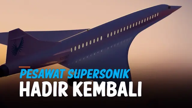 pesawat supersonic