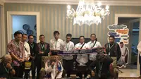 Bobotoh dan Komunitas Motor Bandung Dukung Jokowi-Ma'ruf