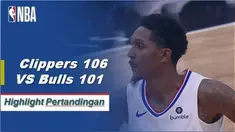 Lou Williams mendapat triple-double saat Clippers mendapatkan kemenangan atas Bulls, 106-101.