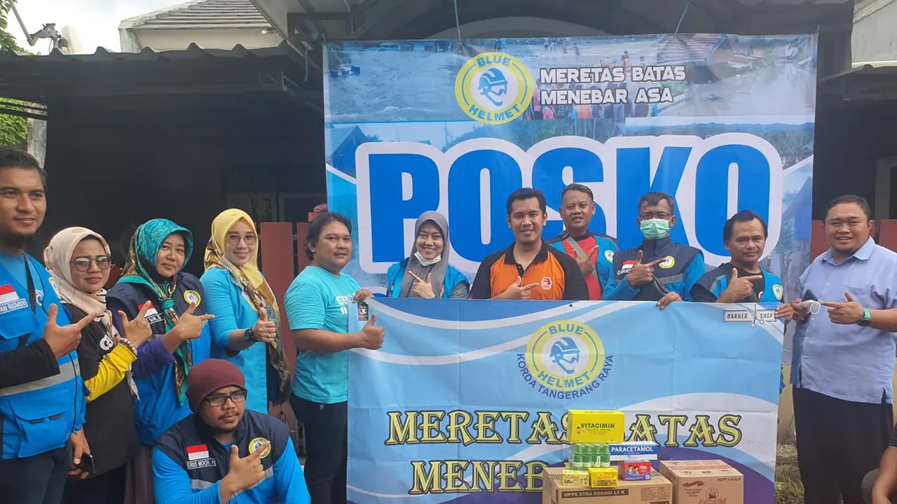 Bantuan banjir Kota Serang