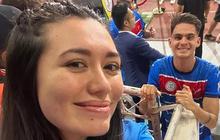 Lagi Hamil 4 Bulan, 6 Potret Amanda Gonzales Nekat Terbang ke Filipina Demi Nonton Langsung Pertandingan Sang Suami