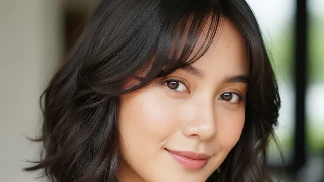 Model Rambut Pendek Wavy ala Korea Tren 2026