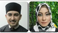 Ustaz Ahmad Alhabsyi dan istri Putri Aisah Aminah