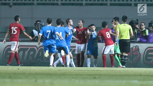 Indonesia U-23 Imbangi Uzbekistan, Bahrain Juara PSSI Anniversary Cup 2018