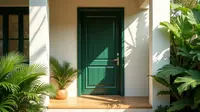 10 Warna Cat Pintu Kayu yang Bagus dan Awet untuk Rumah Tropis