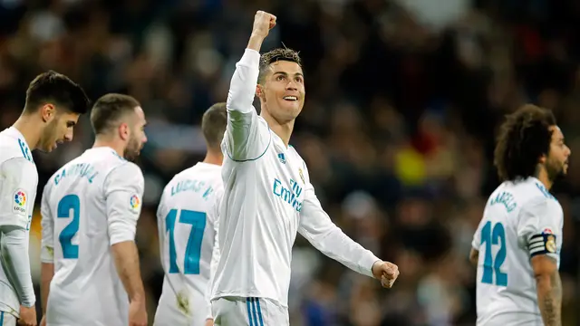 Real Madrid Menang Telak, Ronaldo Borong Gol