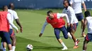 Laga pamungkas yang dinantikan PSG akan menjamu Clermont Foot dilaksanakan Parc des Princes dimainkan Minggu, 4 Juni 2023 dini pagi hari. (Photo by FRANCK FIFE / AFP)