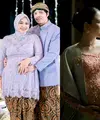 Saat gelar Mitoni untuk anak keduanya, Aurel Aurel memilih kebaya modern model peplum berwarna lilac lansiran jenama Anggi Asmara. [@bagusjepret]