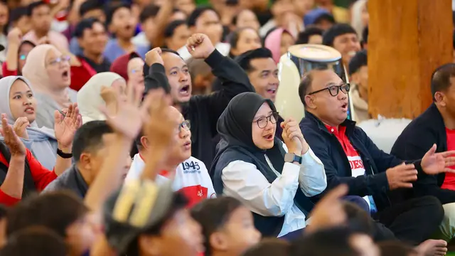 Nobar Final di Pendopo Banyuwangi, Bupati Ipuk: Jantung Serasa Mau Copot