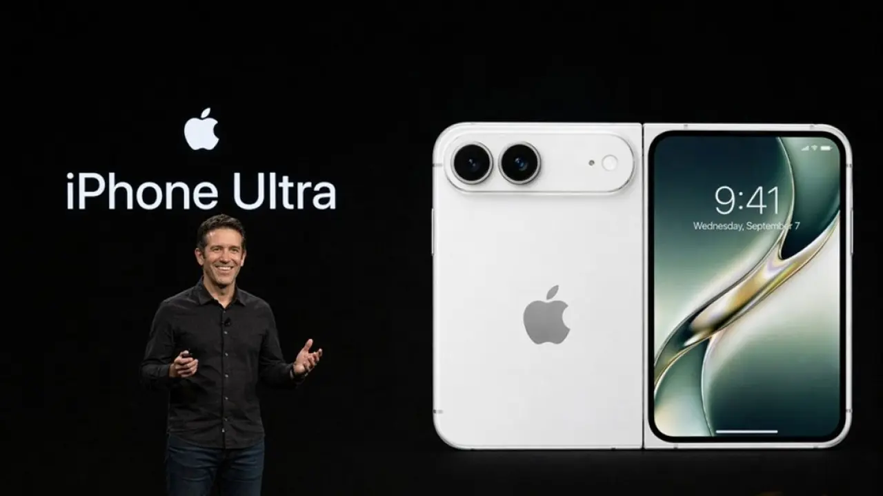 Ilustrasi iPhone Ultra. Credit: X/Ice Universe