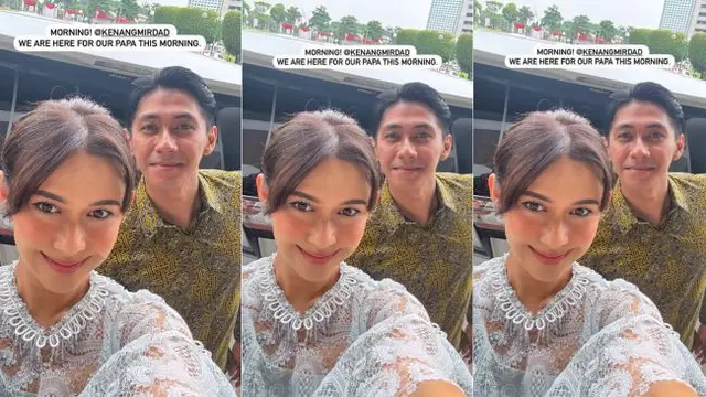 Potret Nana dan Naysilla Dampingi Jamal Mirdad saat Dilantik Anggota DPR RI PAW (credit: instagram/nanamirdad_)