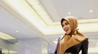 Kurangi Kegiatan, Syahrini Fokus Ibadah di Hari Terakhir Puasa