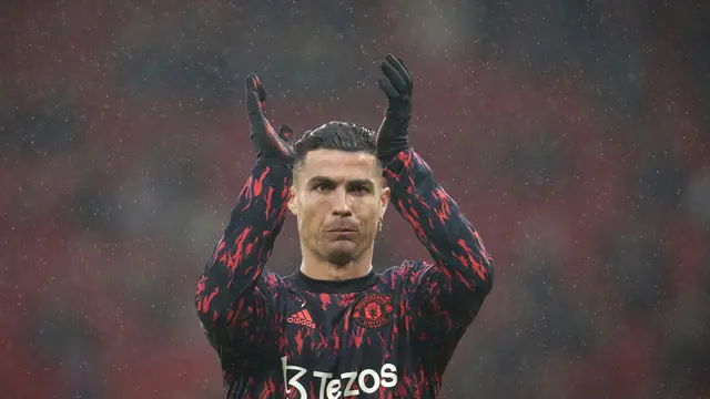 Cristiano Ronaldo - Manchester United - Liga Inggris - 2 Mei 2022