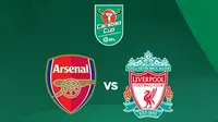 Carabao Cup - Arsenal Vs Liverpool (Bola.com/Adreanus Titus)