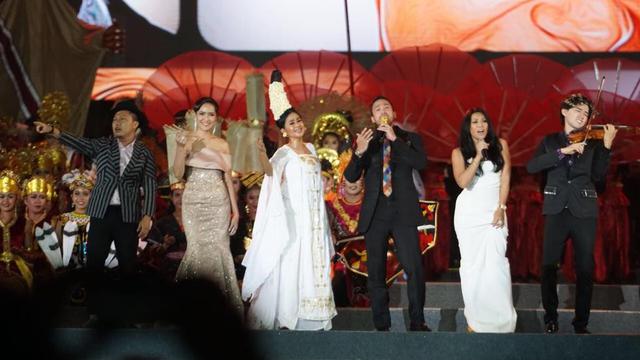 Maruli Tampubolon tampil di penutupan acara IMF-World Bank (ist)