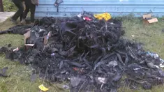 Pesawat yang akan digunakan dalam SEA Games 2015 terbakar di lapangan terbang Pondok Cabe.
