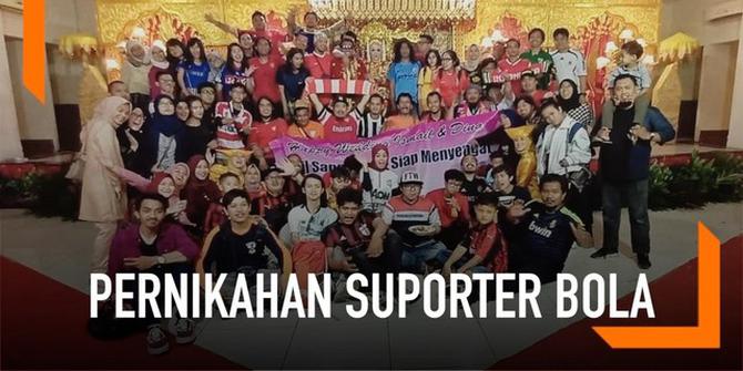 VIDEO: Pesta Pernikahan Digeruduk Suporter Sepak Bola