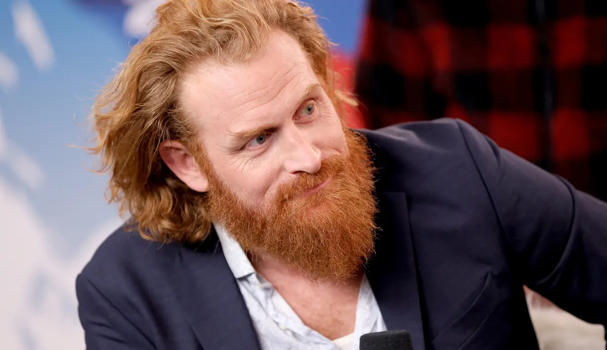 Aktor Kristofer Hivju saat menghadiri IMDb Studio di Park City, Utah, Amerika Serikat, 25 Januari 2020. Kristofer Hivju mengajak publik melawan virus corona COVID-19 dengan saling menjaga satu sama lain. (Rich Polk/Getty Images for IMDb/AFP)