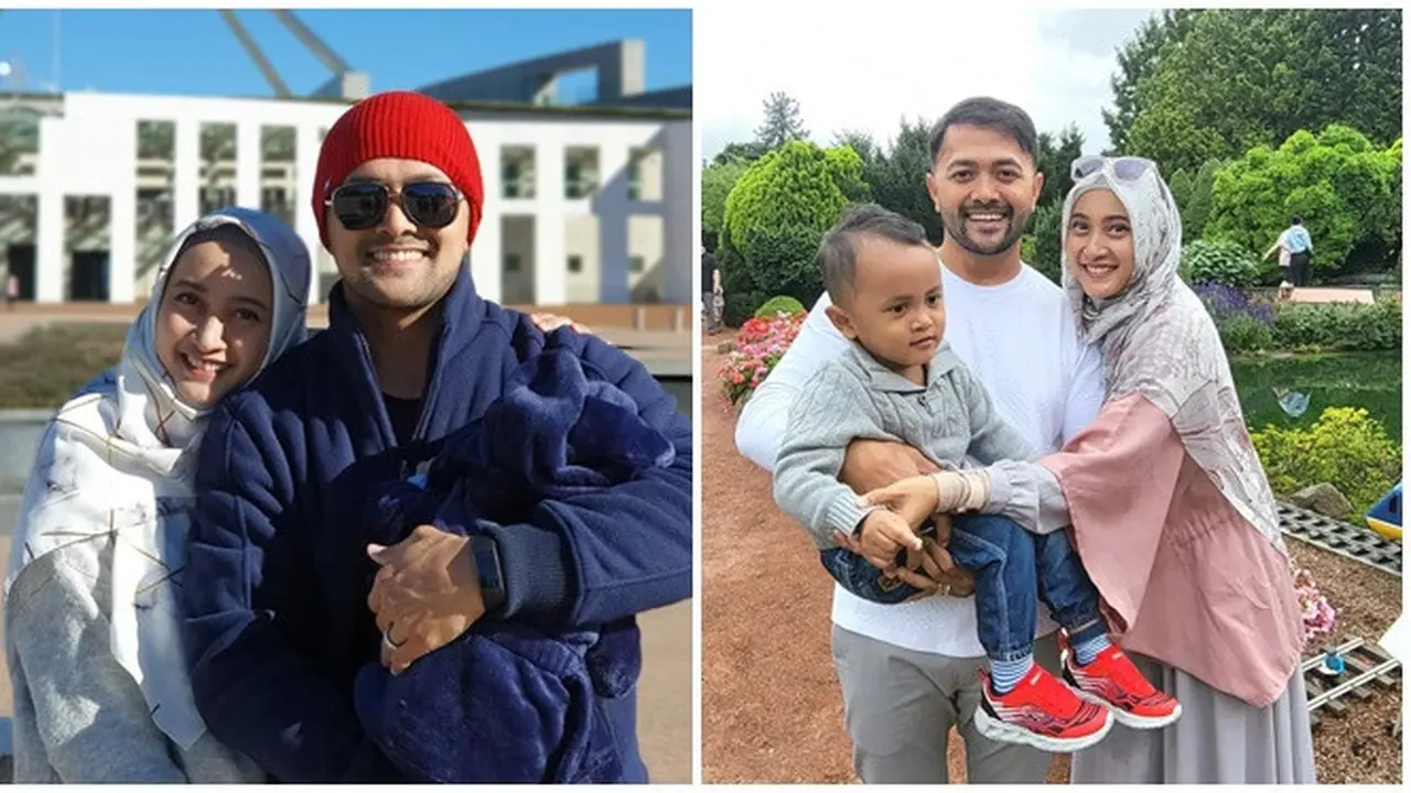 Jarang Tersorot, Ini 6 Potret Manis Meyda Sefira 'Ketika Cinta Bertasbih' dan Suami