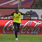 Gelandang Timnas Ekuador, Moises Caicedo, saat merayakan gol yang dicetaknya ke gawang Chile dalam laga Kualifikasi Piala Dunia 2022 zona Amerika Selatan, Rabu (17/11/2021) pagi WIB. ((Alberto Valdes/Pool via AP)