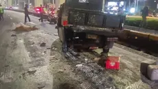 Kecelakaan Mobilio Tabrak Pikap di Rasuna Said, 1 Orang Tewas