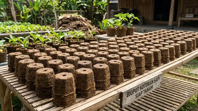 Biopot Kotoran Sapi